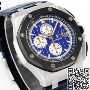 APF Factory Replica Audemars Piguet Royal Oak Offshore 26401PO.00.A018CR.01 Blue Dial Watches