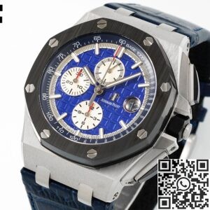 APF Factory Replica Audemars Piguet Royal Oak Offshore 26401PO.00.A018CR.01 Blue Dial Watches