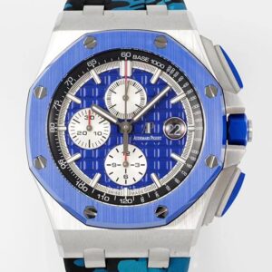 APF Factory Replica Audemars Piguet Royal Oak Offshore 26400SO.OO.A335CA.01 Blue Panda Plate