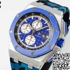 APF Factory Replica Audemars Piguet Royal Oak Offshore 26400SO.OO.A335CA.01 Blue Panda Plate