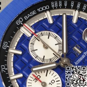 APF Factory Replica Audemars Piguet Royal Oak Offshore 26400SO.OO.A335CA.01 Blue Panda Plate