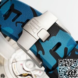 APF Factory Replica Audemars Piguet Royal Oak Offshore 26400SO.OO.A335CA.01 Blue Panda Plate