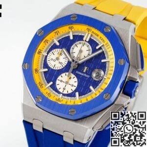 APF Factory Fake Audemars Piguet Royal Oak Offshore 26400SO.OO.A057CA.01 Blue Dial 
