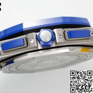 APF Factory Fake Audemars Piguet Royal Oak Offshore 26400SO.OO.A057CA.01 Blue Dial 