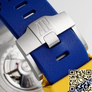 APF Factory Fake Audemars Piguet Royal Oak Offshore 26400SO.OO.A057CA.01 Blue Dial 