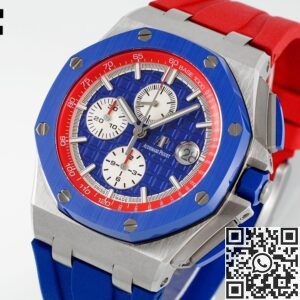 APF Factory Fake Audemars Piguet Royal Oak Offshore 26400SO.OO.A502CA.01 Blue Dial Watch