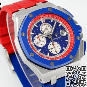 APF Factory Fake Audemars Piguet Royal Oak Offshore 26400SO.OO.A502CA.01 Blue Dial Watch