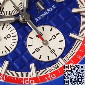 APF Factory Fake Audemars Piguet Royal Oak Offshore 26400SO.OO.A502CA.01 Blue Dial Watch