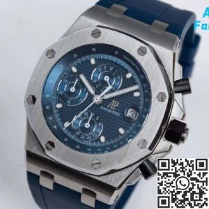 APF Factory Replica Audemars Piguet Royal Oak Offshore 26238ST Blue Dial Watch