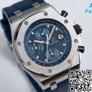 APF Factory Replica Audemars Piguet Royal Oak Offshore 26238ST Blue Dial Watch