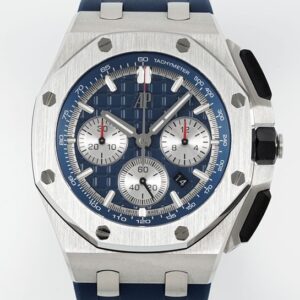 APF Factory Fake Audemars Piguet Royal Oak Offshore 26420TI.OO.A027CA.01 Blue Dial Watch