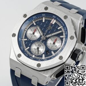 APF Factory Fake Audemars Piguet Royal Oak Offshore 26420TI.OO.A027CA.01 Blue Dial Watch