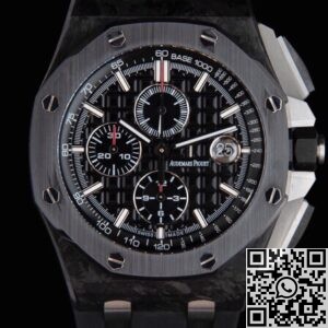 APF Factory Replica Audemars Piguet Royal Oak Offshore 26400AU.OO.A002CA.01 Black Panda Plate Watch