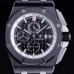 APF Factory Replica Audemars Piguet Royal Oak Offshore 26405CE.OO.A002CA.01 Dark Gray Panda Plate