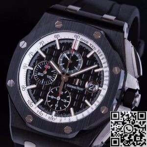 APF Factory Replica Audemars Piguet Royal Oak Offshore 26405CE.OO.A002CA.01 Dark Gray Panda Plate