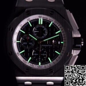 APF Factory Replica Audemars Piguet Royal Oak Offshore 26405CE.OO.A002CA.01 Dark Gray Panda Plate