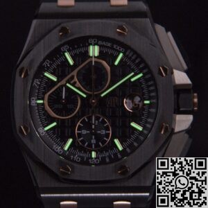 APF Factory Fake AP Royal Oak Offshore 26405CE.OO.A002CA.99.99 Black Dial Watch