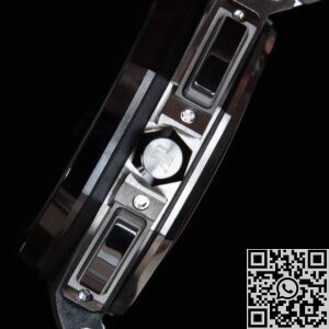 APF Factory Fake AP Royal Oak Offshore 26400IO.OO.A004CA.02 Gray Panda Plate Watch