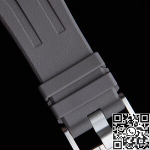 APF Factory Fake AP Royal Oak Offshore 26400IO.OO.A004CA.02 Gray Panda Plate Watch