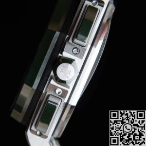 APF Factory Replica AP Royal Oak Offshore 26400SO.OO.A055CA.01 Khaki Green Panda Platter Watches