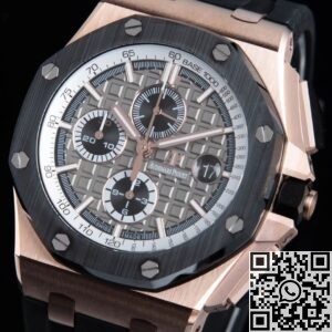 APF Factory Replica AP Royal Oak Offshore 26416RO.OO.A002CA.01 Dark Gray Panda Plate Watch