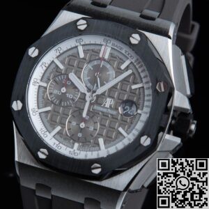APF Factory Replica Audemars Piguet Royal Oak Offshore 26400 Gray Panda Plate