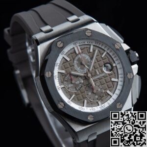 APF Factory Replica Audemars Piguet Royal Oak Offshore 26400 Gray Panda Plate