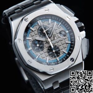 APF Factory Fake Audemars Piguet Royal Oak Offshore 26417BC.OO.A002CR.01 Gray Dial Watch