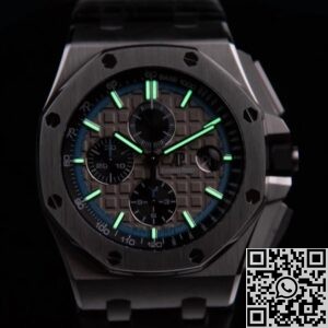APF Factory Fake Audemars Piguet Royal Oak Offshore 26417BC.OO.A002CR.01 Gray Dial Watch