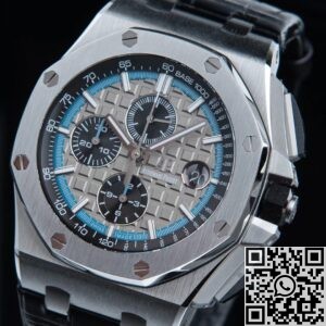 APF Factory Fake Audemars Piguet Royal Oak Offshore 26417BC.OO.A002CR.01 Gray Dial Watch