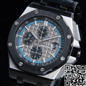 APF Factory Fake Audemars Piguet Royal Oak Offshore 26417CN.OO.A002CR.01 Silver Panda Plate