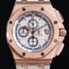 APF Factory Replica Audemars Piguet Royal Oak Offshore 26408OR.OO.A010CA.01 White Panda Plate Watch