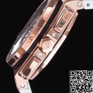 APF Factory Replica Audemars Piguet Royal Oak Offshore 26408OR.OO.A010CA.01 White Panda Plate Watch