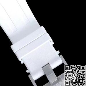 APF Factory Fake AP Royal Oak Offshore 26402CB.OO.A010CA.01 White Panda Plate Watches