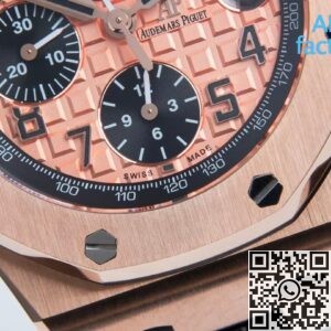 APF Factory Replica AP Royal Oak Offshore 26470OR.OO.A002CR.01 Rose Gold Dial Watches