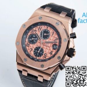 APF Factory Replica AP Royal Oak Offshore 26470OR.OO.A002CR.01 Rose Gold Dial Watches