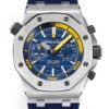 MS Factory Fake AP Royal Oak Offshore 26703ST.OO.A027CA.01 Dark Blue Panda Plate Watches