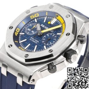 MS Factory Fake AP Royal Oak Offshore 26703ST.OO.A027CA.01 Dark Blue Panda Plate Watches