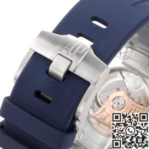MS Factory Fake AP Royal Oak Offshore 26703ST.OO.A027CA.01 Dark Blue Panda Plate Watches