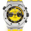 MS Factory Fake Audemars Piguet Royal Oak Offshore 26703ST.OO.A051CA.01 Yellow Panda Plate