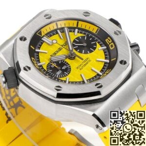 MS Factory Fake Audemars Piguet Royal Oak Offshore 26703ST.OO.A051CA.01 Yellow Panda Plate