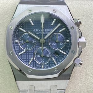 JH Factory Fak AP Royal Oak 26320ST.OO.1220ST.03 Blue Panda Plate Watch