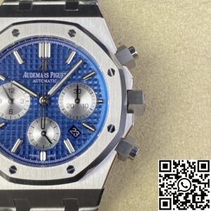 IP Factory Replica AP Royal Oak 26331ST.OO.1220ST.01 Blue Panda Plate Watch