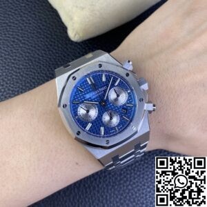 IP Factory Replica AP Royal Oak 26331ST.OO.1220ST.01 Blue Panda Plate Watch