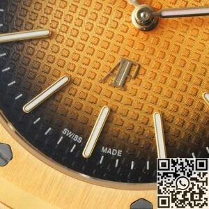 IP Factory Replica AP Royal Oak 16202BA.OO.1240BA.02 Smoked Gold Watch