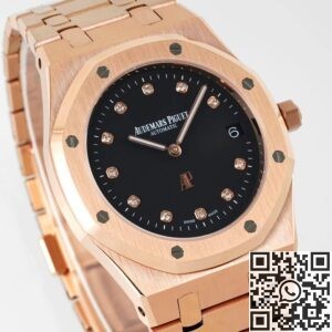 IP Factory Fake AP Royal Oak 15202 Rose Gold Watch