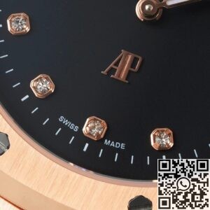 IP Factory Fake AP Royal Oak 15202 Rose Gold Watch
