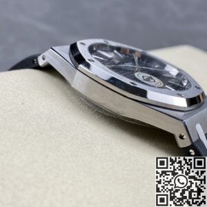APS Factory Replica Audemars Piguet Royal Oak 15400 Black Dial Rubber Strap