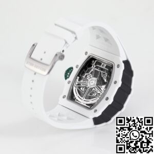 KV Factory Replica Richard Mille RM11 White Ceramic Watches