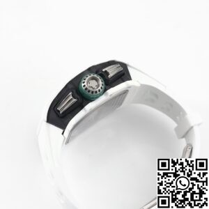 KV Factory Replica Richard Mille RM11 White Ceramic Watches